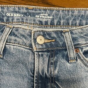 Old Navy OG straight high rise Blue Jeans
